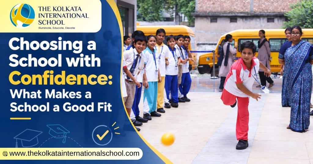 Students learning and participating in activities at The Kolkata International School