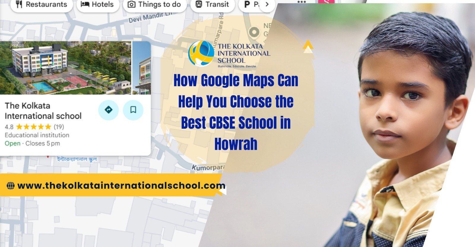 How Google Maps Helps You Choose the Best CBSE School in Howrah